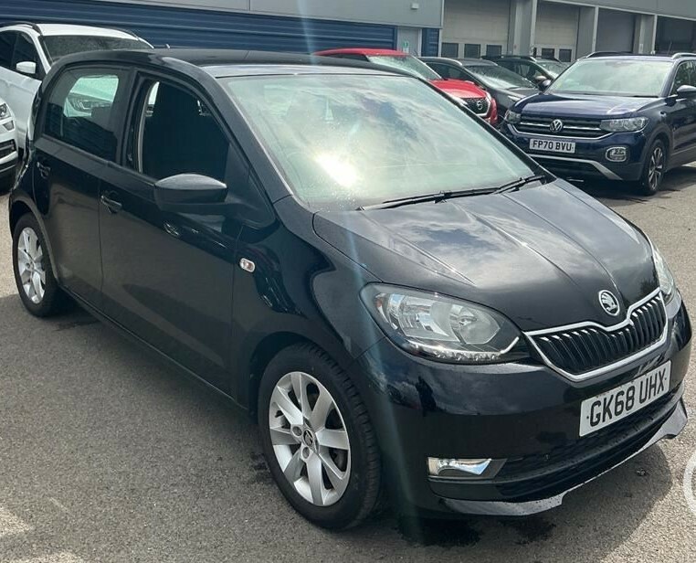 Skoda Citigo Hatchback 1.0 Mpi Greentech Se L 2018 Black