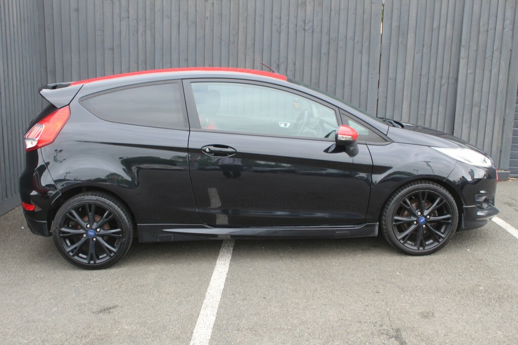 Ford Fiesta Hatchback 1.0 T Ecoboost Zetec S 2016 CU66XCB Black #5