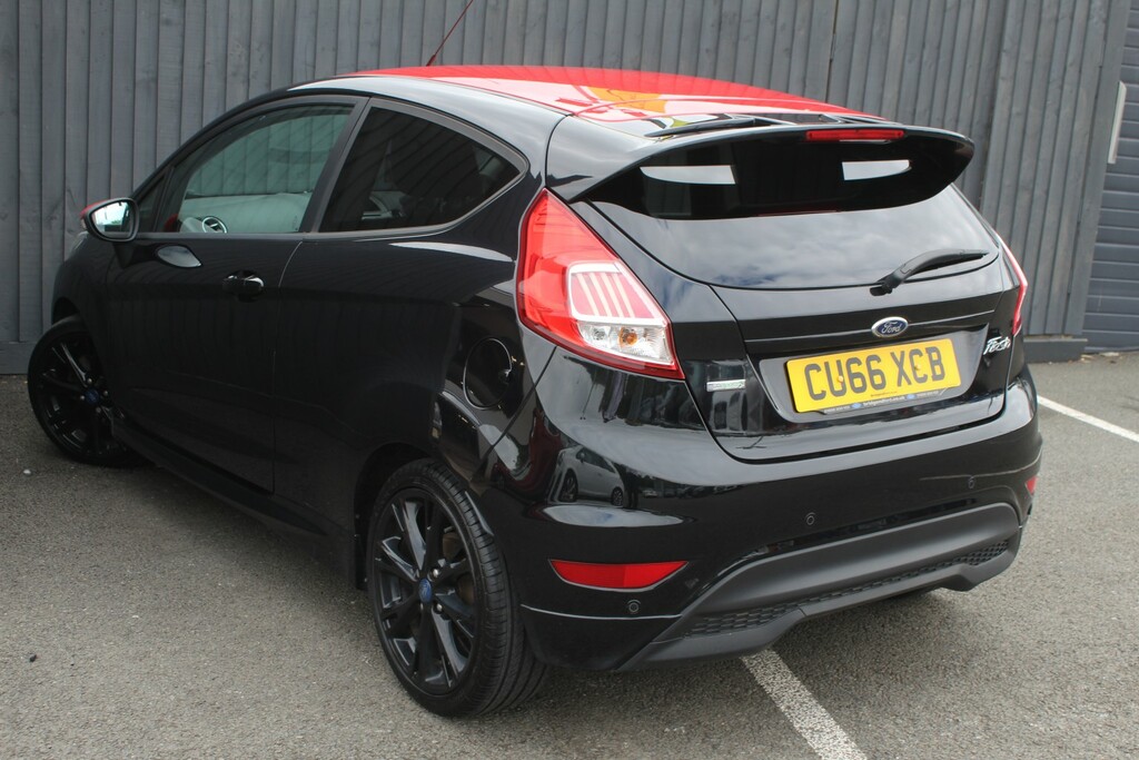 Ford Fiesta Hatchback 1.0 T Ecoboost Zetec S 2016 CU66XCB Black #6
