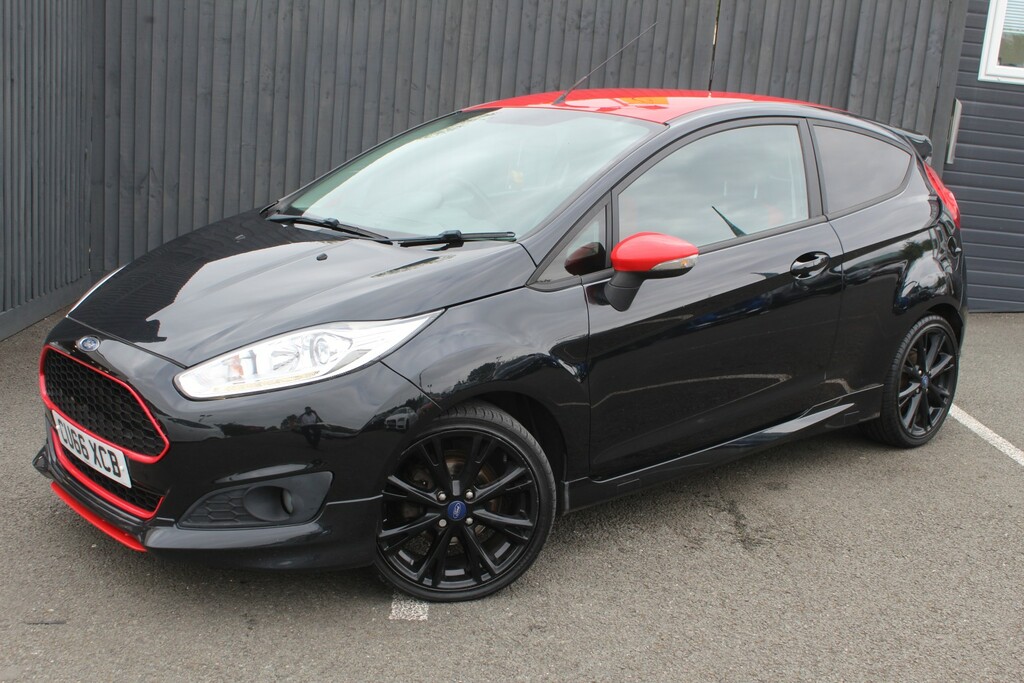 Ford Fiesta Hatchback 1.0 T Ecoboost Zetec S 2016 CU66XCB Black #2