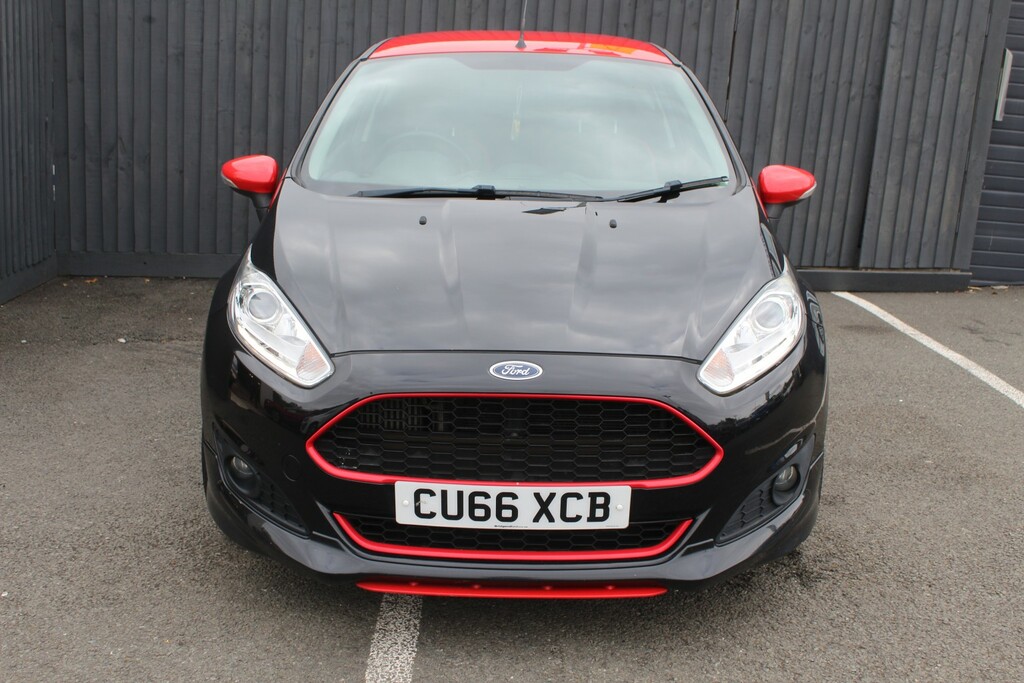 Ford Fiesta Hatchback 1.0 T Ecoboost Zetec S 2016 CU66XCB Black #3