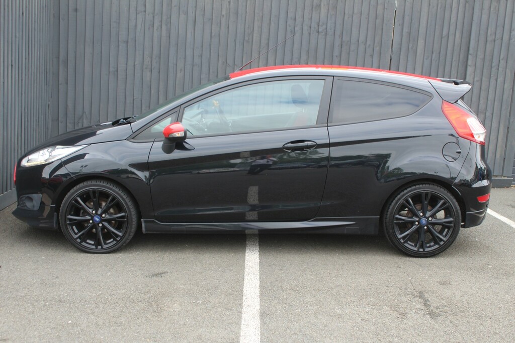 Ford Fiesta Hatchback 1.0 T Ecoboost Zetec S 2016 CU66XCB Black #4