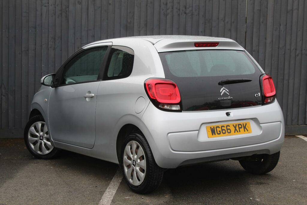 Citroen C1 Hatchback 1.0 Vti Feel 2017 WG66XPK Grey #5