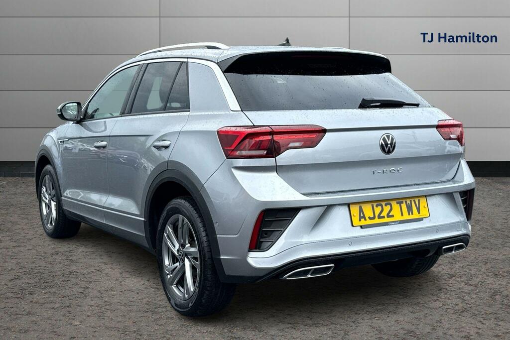 Volkswagen T-Roc 2.0 Tdi 150 Evo R-line Dsg Silver #3