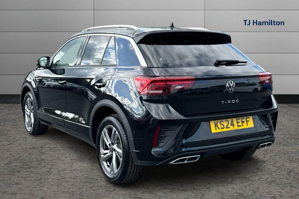 Volkswagen T-Roc 2.0 Tdi 150 Evo R-line Dsg Black #3