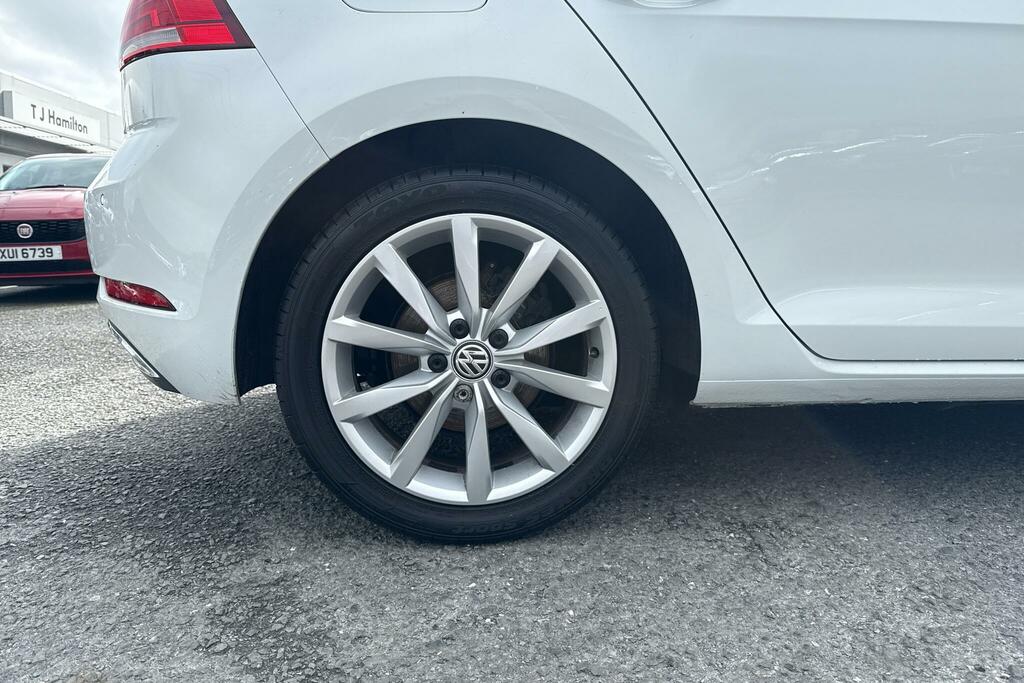 Volkswagen Golf 1.6 Tdi Gt Edition HN20BBO White #5