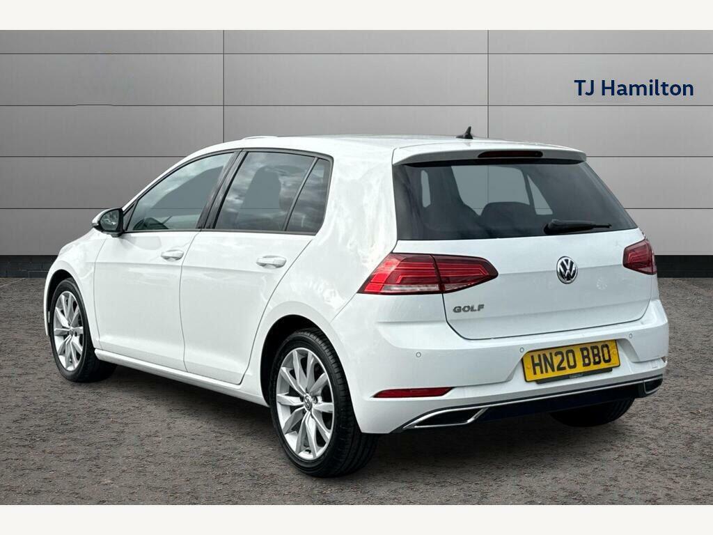 Volkswagen Golf 1.6 Tdi Gt Edition HN20BBO White #3