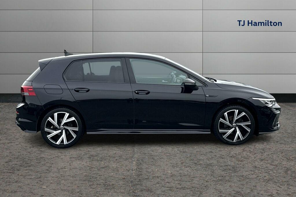 Volkswagen Golf 2.0 Tdi 150 R-line Dsg SXZ2262 Black #4