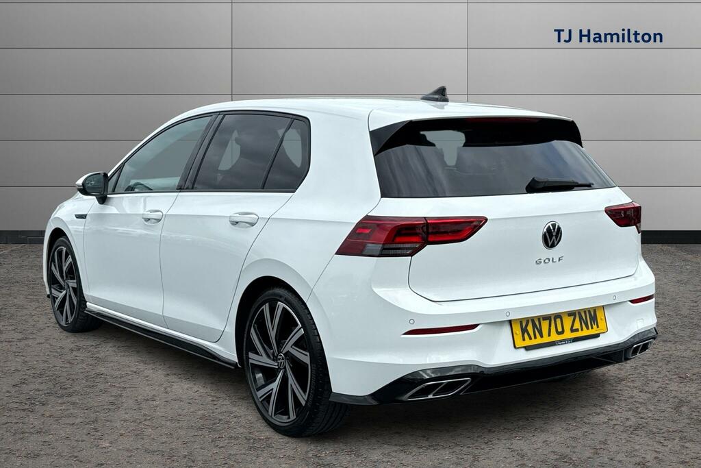 Volkswagen Golf 2.0 Tdi 150 R-line Dsg KN70ZNM White #3