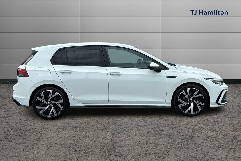 Volkswagen Golf 2.0 Tdi 150 R-line Dsg KN70ZNM White #4