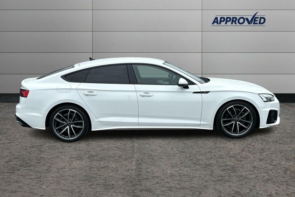 Audi A5 35 Tdi S Line S Tronic YD72DFK White #4