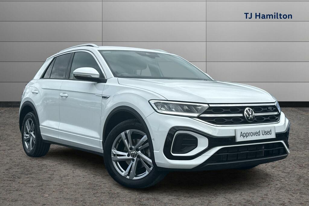 Volkswagen T-Roc 1.5 Tsi R-line Suv Dsg Euro 6 Ss 15 White