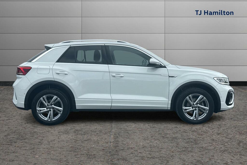 Volkswagen T-Roc 1.5 Tsi R-line Suv Dsg Euro 6 Ss 15 CVZ7335 White #4