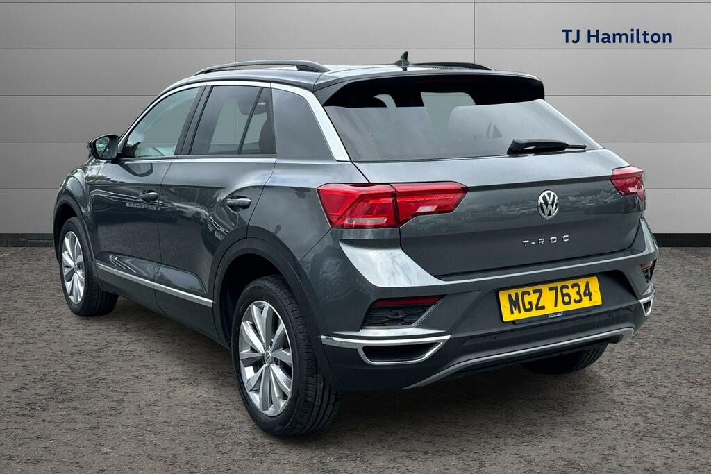 Volkswagen T-Roc 1.5 Tsi Evo Design Dsg MGZ7634 Grey #3