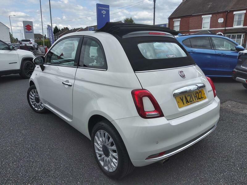 Fiat 500C 1.0 Mhev Dolcevita Euro 6 Ss YA21HZZ White #4