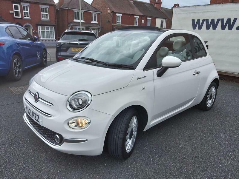 Fiat 500C 1.0 Mhev Dolcevita Euro 6 Ss YA21HZZ White #3