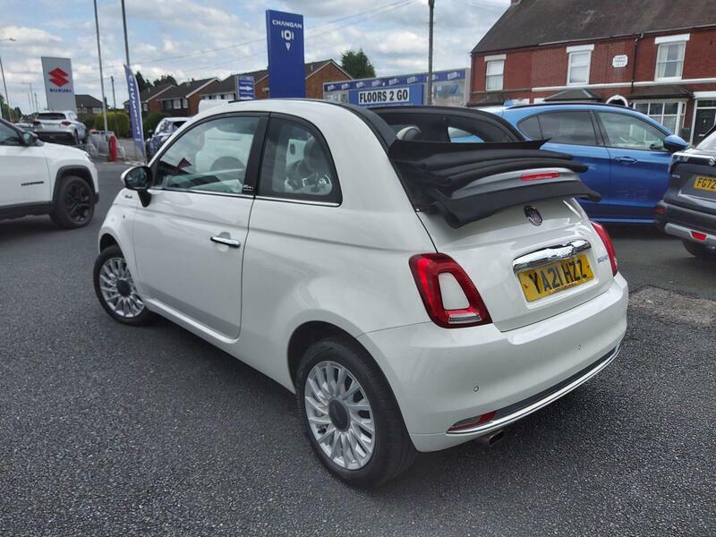 Fiat 500C 1.0 Mhev Dolcevita Euro 6 Ss YA21HZZ White #5