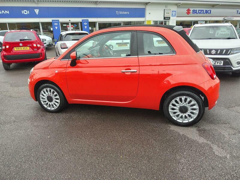 Fiat 500C 1.0 Mhev Euro 6 Ss DX74HHE Orange #4