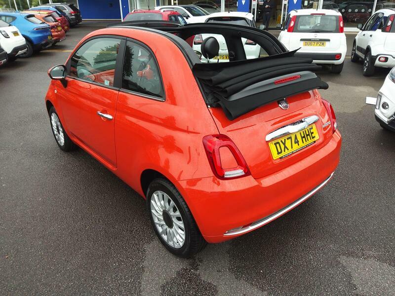 Fiat 500C 1.0 Mhev Euro 6 Ss DX74HHE Orange #3