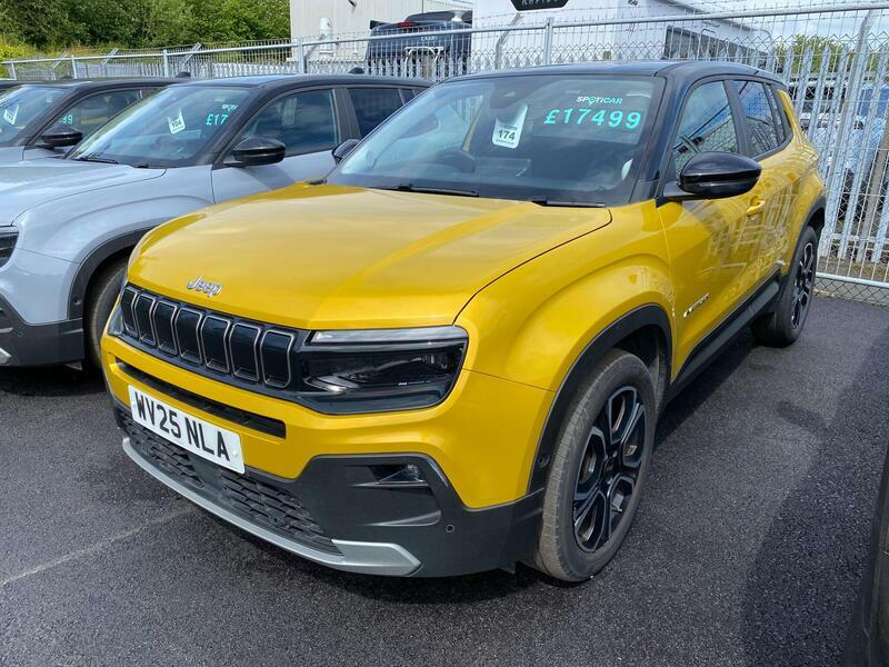 Jeep Avenger 1.2 Summit Euro 6 Ss WV25NLA Yellow #2