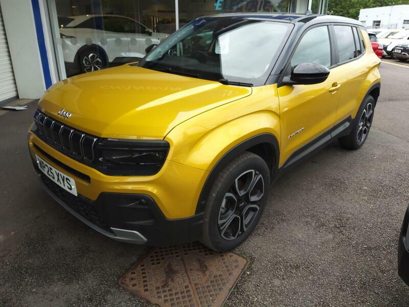 Jeep Avenger 1.2 Summit Euro 6 Ss WP25XYS Yellow #2
