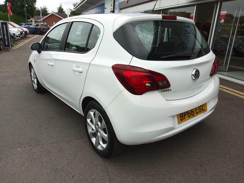 Vauxhall Corsa 1.4I Ecoflex Energy Euro 6 Ac BP66LGL White #6