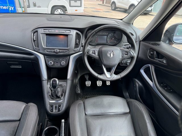 Vauxhall Zafira Tourer 2017 1.4I Turbo Sri Nav Mpv Euro FD67EXH Blue #4
