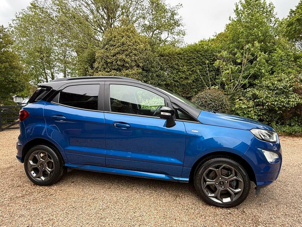 Ford Ecosport 1.0T Ecoboost St-line Euro 6 Ss EN68WWL Blue #3