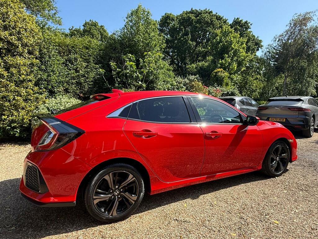 Honda Civic 1.0 Vtec Turbo Sr Euro 6 Ss FJ19TWU Red #6