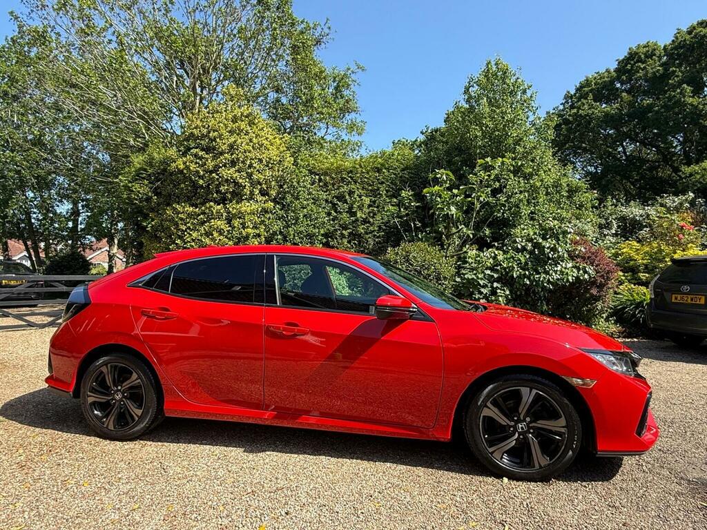 Honda Civic 1.0 Vtec Turbo Sr Euro 6 Ss FJ19TWU Red #4
