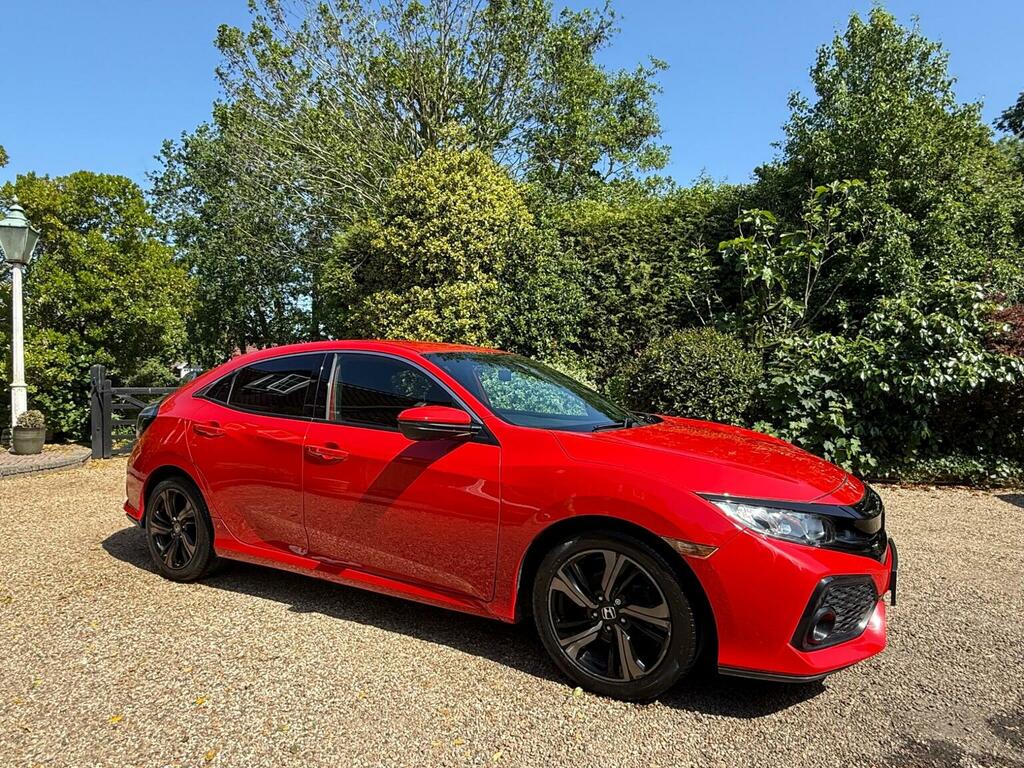 Honda Civic 1.0 Vtec Turbo Sr Euro 6 Ss FJ19TWU Red #2