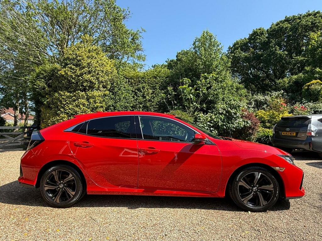 Honda Civic 1.0 Vtec Turbo Sr Euro 6 Ss FJ19TWU Red #5