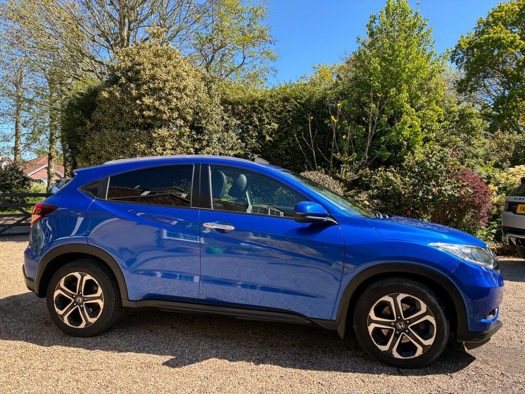 Honda Hr-V 1.6 I-dtec Ex Euro 6 Ss CF67BYZ Blue #3