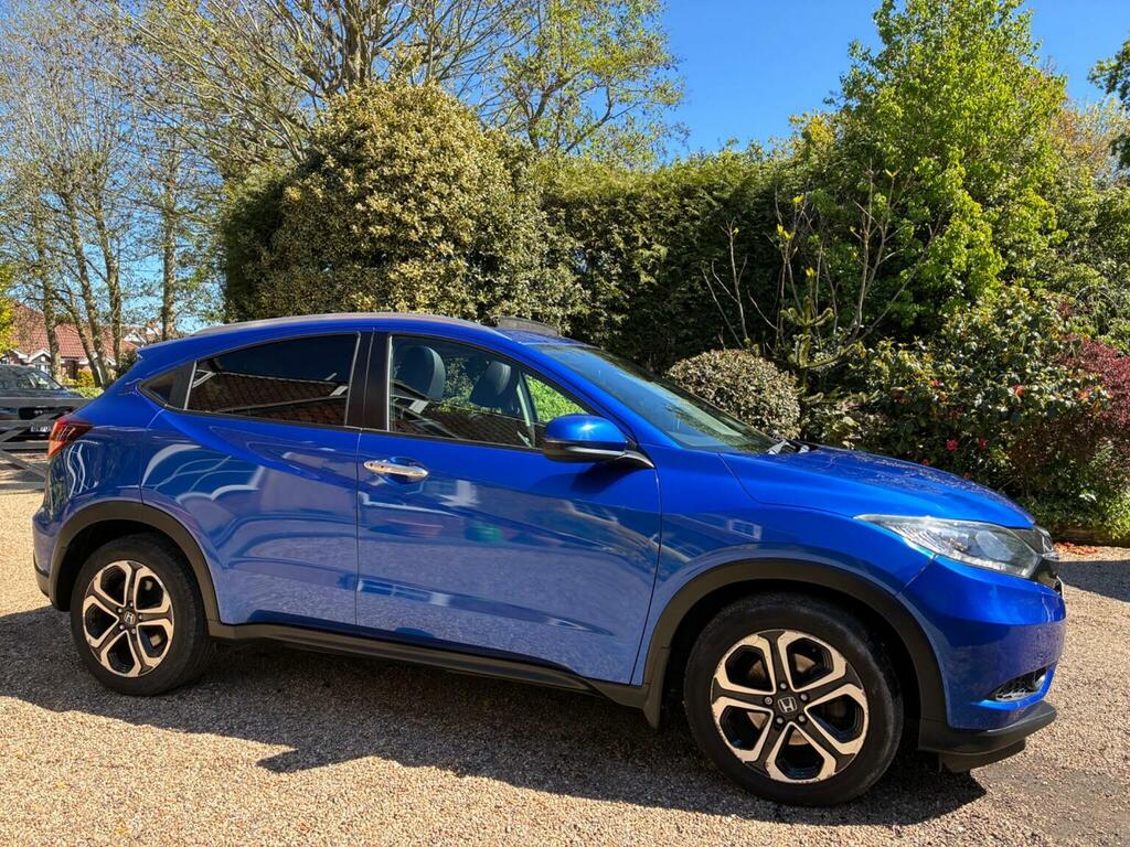 Honda Hr-V 1.6 I-dtec Ex Euro 6 Ss CF67BYZ Blue #2