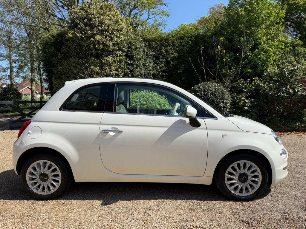 Fiat 500 1.2 Lounge Euro 6 Ss LM67NGO White #4