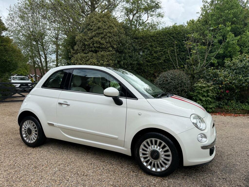 Fiat 500 1.2 Lounge Dualogic Euro 4 White