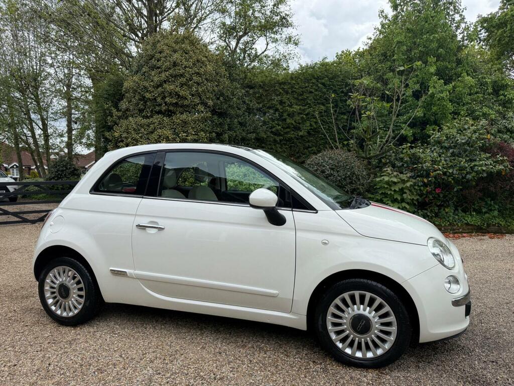 Fiat 500 1.2 Lounge Dualogic Euro 4 RK61SNF White #2