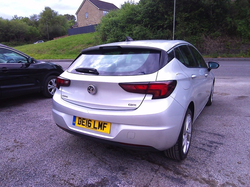 Vauxhall Astra Sri Nav Cdti S DE16LMF Silver #6