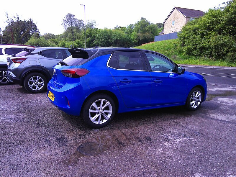 Vauxhall Corsa Elite Nav FL21PWN Blue #6