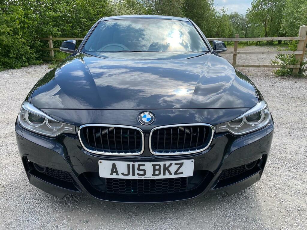 BMW 3 Series Saloon 2.0 320D M Sport Euro 5 Ss 201 AJ15BKZ Black #2