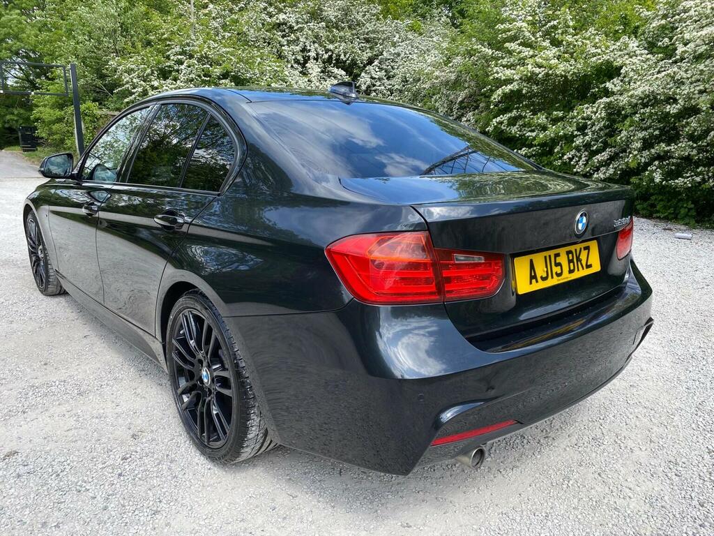 BMW 3 Series Saloon 2.0 320D M Sport Euro 5 Ss 201 AJ15BKZ Black #5