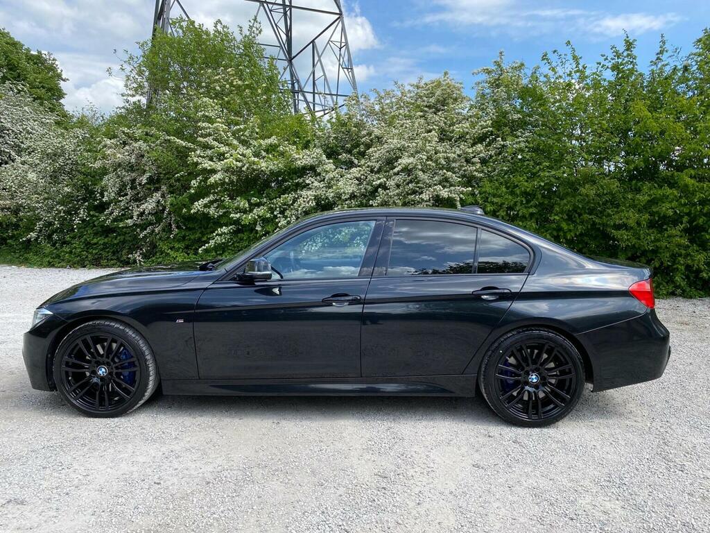BMW 3 Series Saloon 2.0 320D M Sport Euro 5 Ss 201 AJ15BKZ Black #4