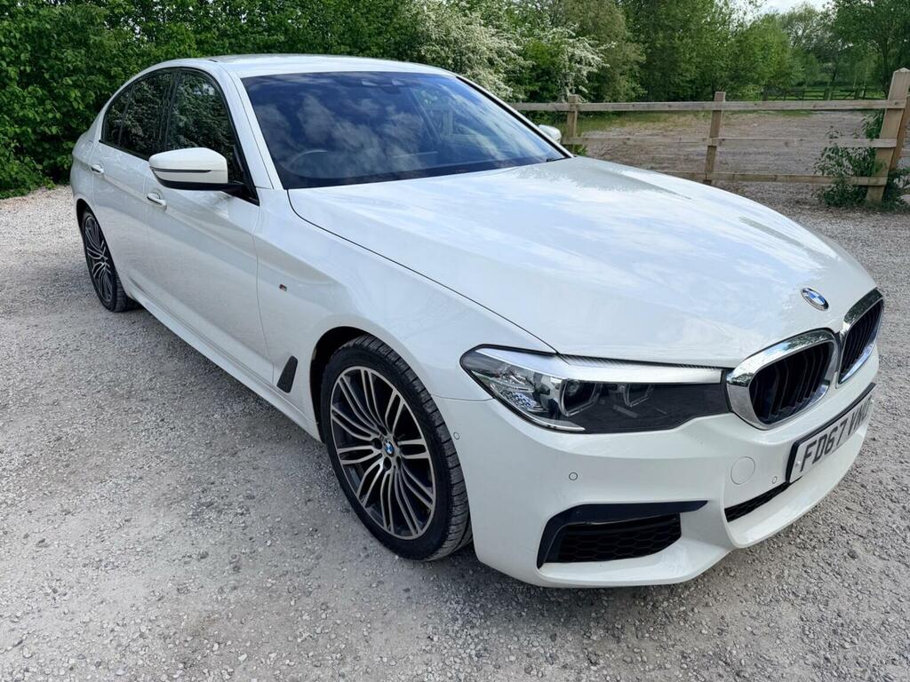 BMW 5 Series Saloon 2.0 520D M Sport Euro 6 Ss 201 White