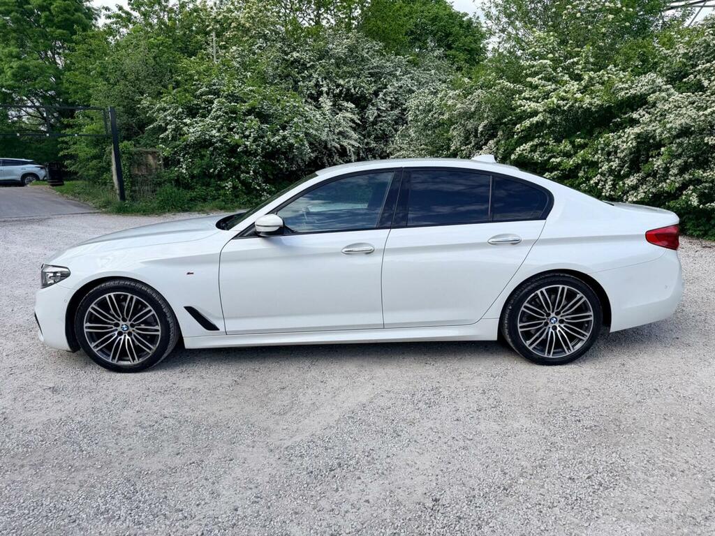 BMW 5 Series Saloon 2.0 520D M Sport Euro 6 Ss 201 FD67VNO White #4