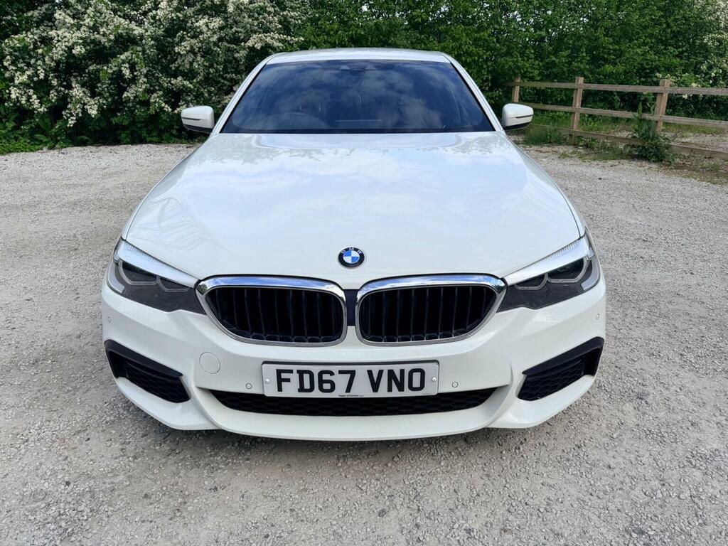 BMW 5 Series Saloon 2.0 520D M Sport Euro 6 Ss 201 FD67VNO White #2