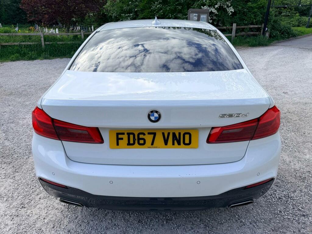BMW 5 Series Saloon 2.0 520D M Sport Euro 6 Ss 201 FD67VNO White #6