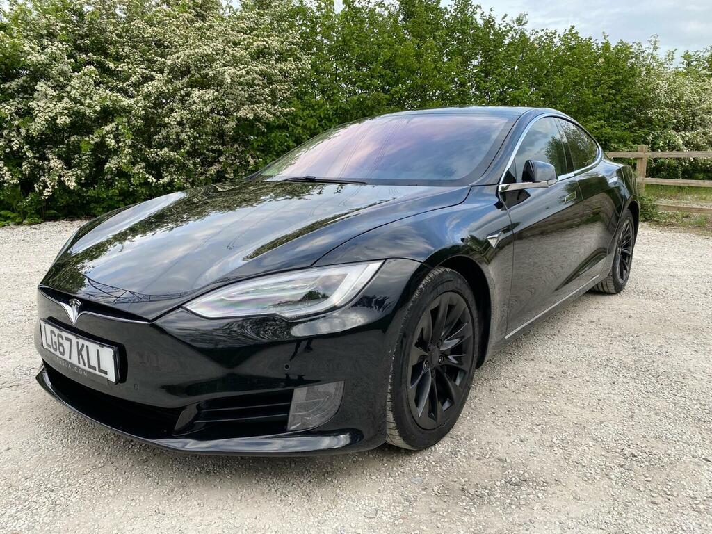 Tesla Model S Hatchback 75 201767 Black #3