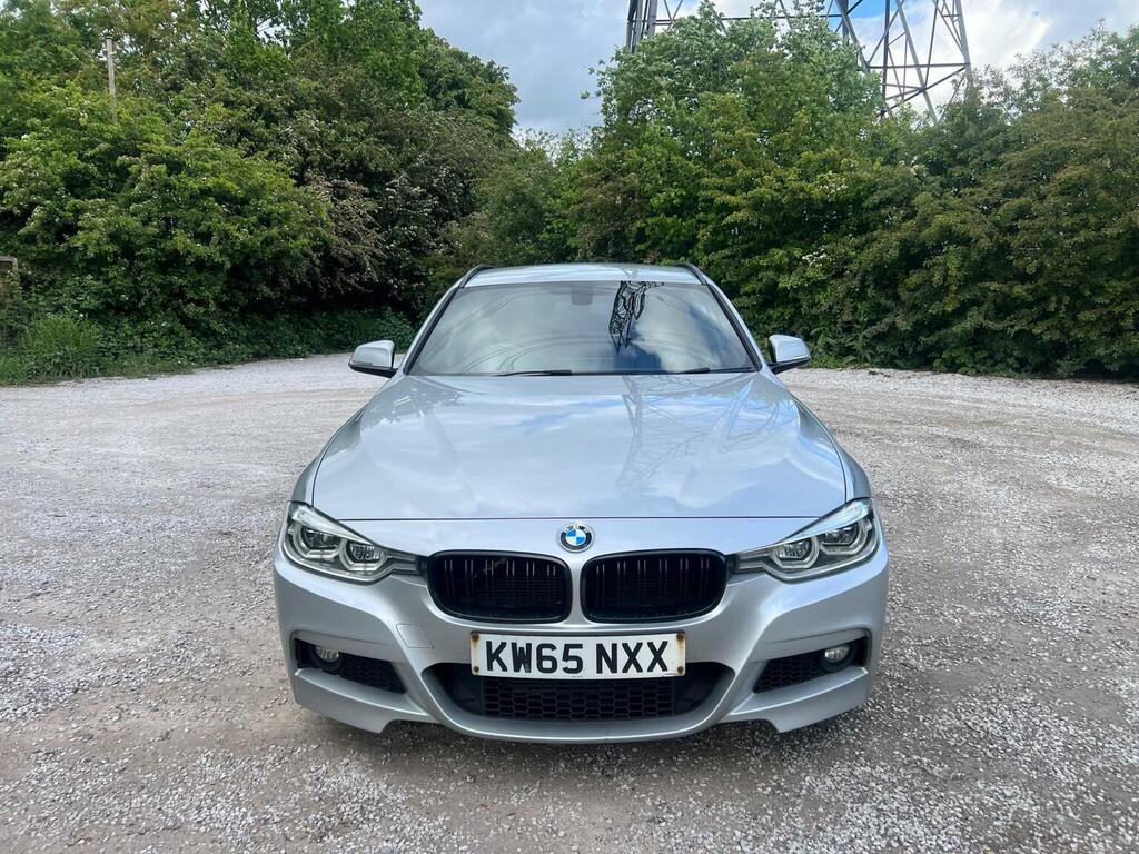 BMW 3 Series Estate 2.0 320D M Sport Touring Euro 6 Ss KW65NXX Silver #2