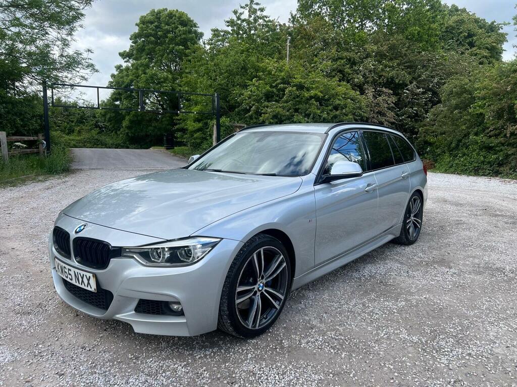 BMW 3 Series Estate 2.0 320D M Sport Touring Euro 6 Ss KW65NXX Silver #3