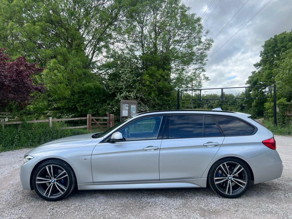 BMW 3 Series Estate 2.0 320D M Sport Touring Euro 6 Ss KW65NXX Silver #4